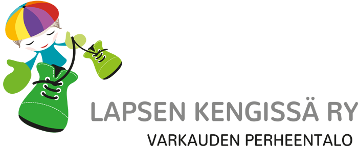 Järjestön Lapsen Kengissä ry logo